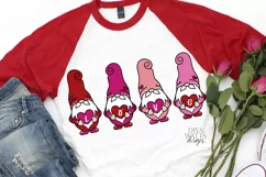 Valentine's Day Love Gnomes - Valentine - Heart - SVG Gnome Product Image 4