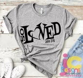 So LOVED SVG John 316 Christian Religion Verse svg, eps, dxf Product Image 2