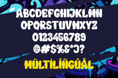 Blow Grafo - Urban Graffiti Font Product Image 2