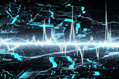 Abstract digital circuit board mockup Product Image 1