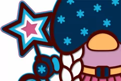Layered gnome skater mandala SVG files for Cricut Product Image 4