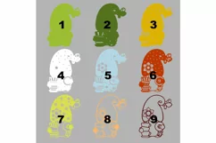 Pair of layered gnomes with tea svg for cricut Product Image 7