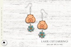 Kawaii Animal Earrings Laser Cut | Cute Earrings Bundle Product Image 3