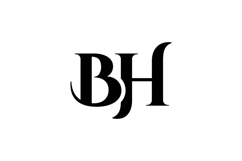 BH Logo Design Product Image 1