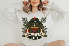 The Greatest Gift PNG, Manger Scene Download Product Image 2