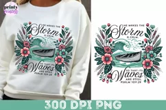 Bible Verse png file, Vintage Christian Sublimation PNG Product Image 3