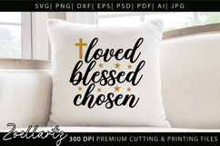 Christian Quote SVG Cut Files Bible Cross Jesus Faith SVG Product Image 1