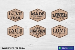Christian Hat Patches, Bible Verse Badge Designs Product Image 2