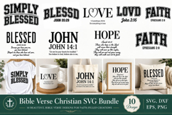 Bible Verse SVG PNG Bundle Product Image 1