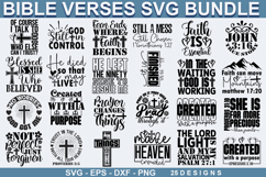 Bible Verse SVG Bundle - Bible Verse Design Product Image 1