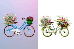 Watercolor Floral Bicycle Clipart Bundle,floral bicycles,flower bicycles,clipart set,clipart,floral bike clip art,vintage bicycles,pretty bicycles,wedding bicycles,floral clip art,bicycles clip art,bikes clipart set,floral bikes,clip art,clipart,Digital c