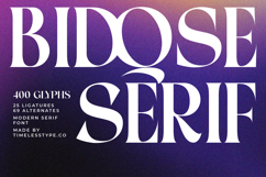 Mosbic - Modern Serif Font Product Image 1