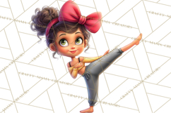 Oversized Bow Teen Girl PNG Clipart Fashion Illustration Product Image 3