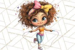 Oversized Bow Teen Girl PNG Clipart Fashion Illustration Product Image 4