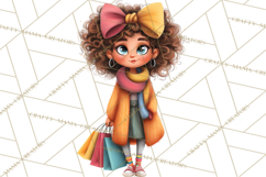 Oversized Bow Teen Girl PNG Clipart Fashion Illustration Product Image 5
