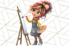 Oversized Bow Teen Girl PNG Clipart Fashion Illustration Product Image 3