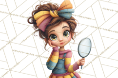 Oversized Bow Teen Girl PNG Clipart Fashion Illustration Product Image 4