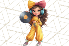 Oversized Bow Teen Girl PNG Clipart Fashion Illustration Product Image 4