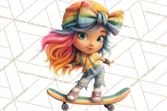 Oversized Bow Teen Girl PNG Clipart Fashion Illustration Product Image 5