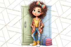 Oversized Bow Teen Girl PNG Clipart Fashion Illustration Product Image 2