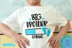 Big Brother Loading SVG baby SVG Newborn SVG New Baby SVG Product Image 1