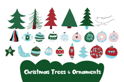 BIG Christmas Clipart Bundle | Santa, Snowman Product Image 4