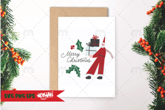 BIG Christmas Clipart Bundle | Santa, Snowman Product Image 6