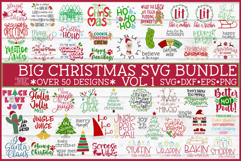 Big Christmas SVG Bundle Vol 1 Product Image 1