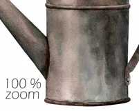 Watercolor spring flowers clipart in watering can.Floral PNG Product Image 5