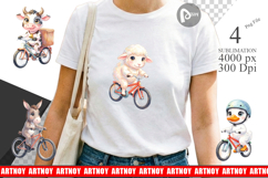 Big Eye Barnyard Biking Sublimation Product Image 1