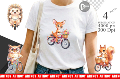 Big Eye Forest Friends Sublimation Product Image 1