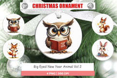 New Year's Animal Party Ornament Product Image 1