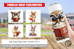 New Year's Animal Party Tumbler Product Image 1