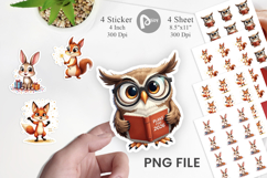 New Year's Animal Party Sticker Product Image 1