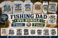 Fishing Dad SVG Bundle | Father’s Day Fishing Quotes Product Image 2