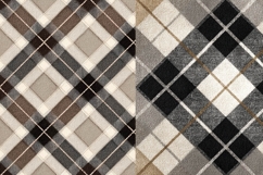 Big Kitties Bias Plaid Cotton Fabric Product Image 2