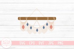 Macrame Wall Hanging Cartoon Clipart Design Product Image 1