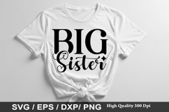 Big Sister - Baby SVG Design Product Image 1