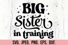 Big Sister In Training - Big Sister - Promoted To Big Sister Product Image 5
