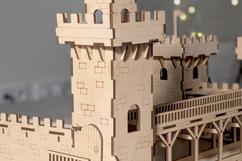 Big Tower of the Castle - laser cut file, Glowforge pattern Product Image 7
