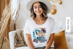 Big Waves Seeker T-shirt Design PNG