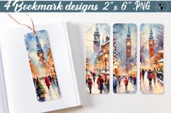 Bookmark designs | Christmas Big ben Product Image 1