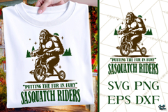 Funny Bigfoot SVG|PNG | Sasquatch Riders | Bigfoot Tricycle Product Image 1