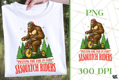 Funny Bigfoot PNG | Funny Adult Shirt | Sasquatch Biker Product Image 1