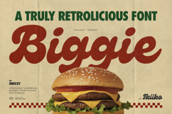 Biggie - Retrolicious Font Product Image 1