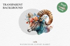 Bighorn Sheep Farm Animals Clipart PNG Scrapbooking Nursery Art Image Watercolor  Transparent Print invitation shirt designs sublimation kids printable digital watercolor Bighorn Sheep floral, flowers clipart, sublimation nursery drawing, farm animals