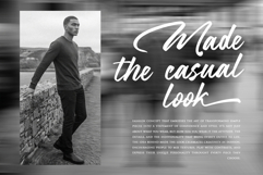 Bigtimes - a Modern Signature Font Product Image 4