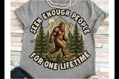 Big foot png JPEG Sublimation funny nature hiking outside Product Image 1