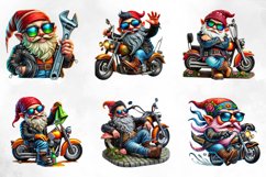 Biker Gnome Clipart Bundle Product Image 7