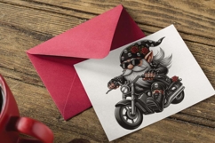 Biker Valentine Gnomes, Biker gnome sublimation, Love Gnomes Product Image 2